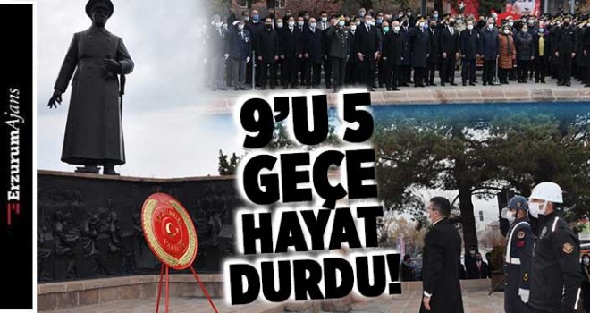 Gazi Mustafa Kemal Atatürk törenle anıldı