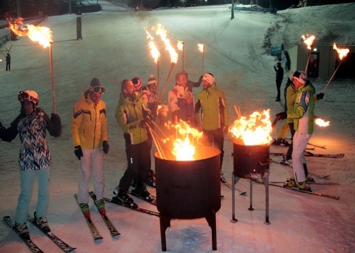 Palandöken'de Meşaleli Açılış!