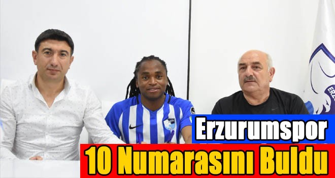 BB Erzurumspor 10 Numarasını Buldu!