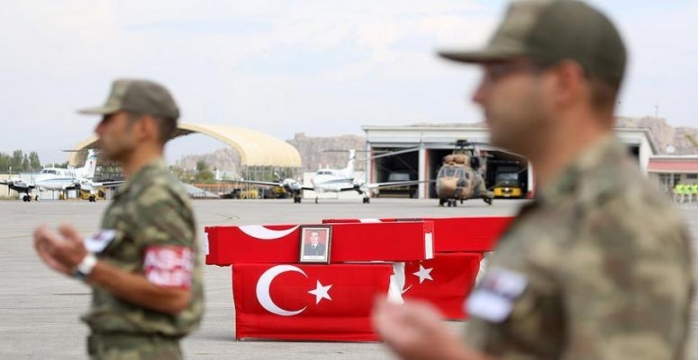 Şehidin Cenazesi Erzurum'a Getirildi