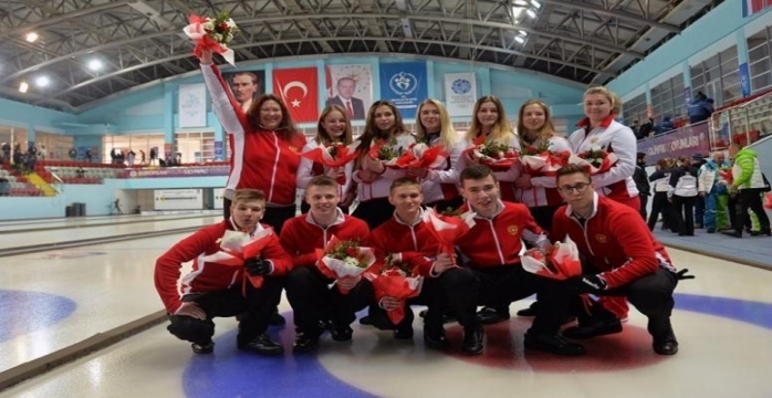 EYOF 2017’de Türkiye Üçüncü Madalyasını Curlingde Kazandı!