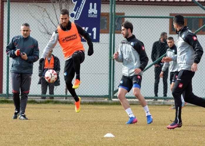 Erzurumspor, Gazişehir Gaziantepsor Maçı Hazırlıklarını Sürdürüyor!