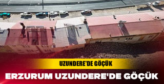 Erzurum Uzundere'de göçük