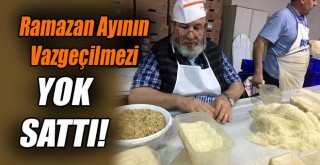 Erzurum’da Ramazan Ayının Vazgeçilmezi Kadayıf!
