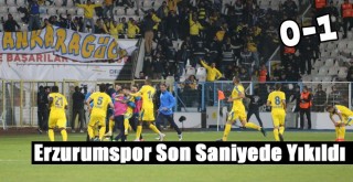 Spor Toto Süper Lig: BB Erzurumspor: 0 - MKE Ankaragücü: 1