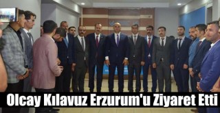 Ülkü Ocakları Genel Başkanı Olcay Kılavuz Erzurum'u Ziyaret Etti!