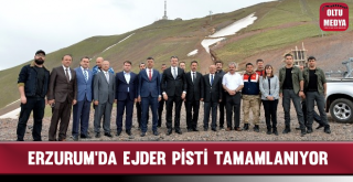 Erzurum'da Ejder Pisti Tamamlanıyor