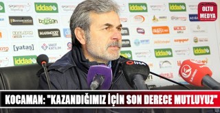 Atiker Konyaspor Teknik Direktörü Aykut Kocaman:  “Bu maç bizim yönümüzü belirleyecek bir karşılaşmaydı”
