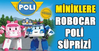 Forum Erzurum'dan Miniklere Robocar Poli Sürprizi!