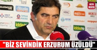 BB Erzurumspor - Trabzonspor maçının ardından