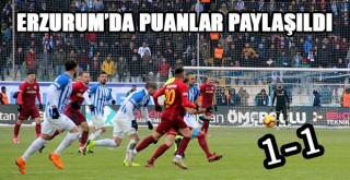 Spor Toto Süper Lig: B.B. Erzurumspor: 1 Kayserispor: 1