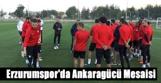 BB Erzurumspor, Ankaragücü Maçı Hazırlıklarını Sürdürdü!