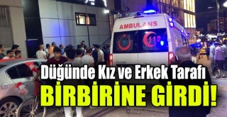 Düğünde Kız ve Erkek Tarafı Birbirine Girdi!