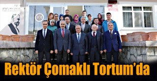 Rektör Çomaklı’nın Dördüncü Durağı Tortum İlçesi Oldu!