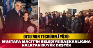 Oltu'nun Tecrübeli Yüzü: Mustafa Macit'in Belediye Başkanlığına Halktan Büyük Destek