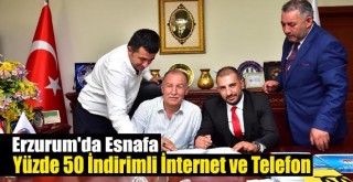 Esnafa Yüzde 50’ye Varan İndirimli Telefon ve İnternet!