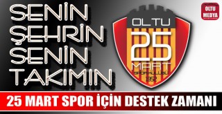 25 Mart Spor için destek zamanı