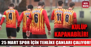 Oltu 25 Mart Spor Kulübü için tehlike çanları çalıyor
