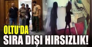 Oltu'da Evden Para Çalan Bayan Hırsızlar Yakayı Ele Verdi!