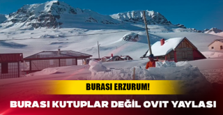 Burası kutuplar değil Ovit Yaylası