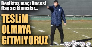 Çimşir'den Beşiktaş maçı öncesi flaş açıklamalar!