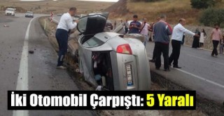Trafik Kazasında 5  Kişi Yaralandı!