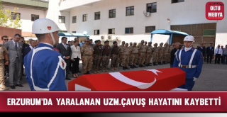 Erzurum'daki Kazada Yaralanan Uzman Çavuş Hayatını Kaybetti