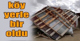 Horasan’da Fırtına Maddi Hasara Neden Oldu!