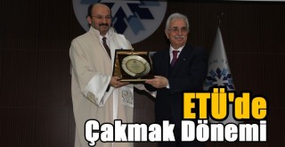 ETÜ rektörlüğünde devir teslim