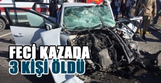 Otomobil ile TIR çarpıştı: 3 ölü