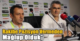 Mehmet Altıparmak: ''Tek Üzüldüğüm Rakibe Pozisyon Vermeden Mağlup Olduk''