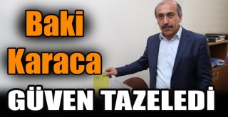Baki Karaca Yeniden Ticaret Odası Başkanı Oldu!