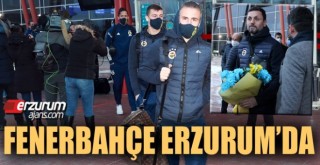 Fenerbahçe kafilesi Erzurum'da