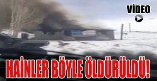 Karayazı'da 4 Hainin Öldürülme Anları Cep Telefonu Kamerasına Yansıdı!