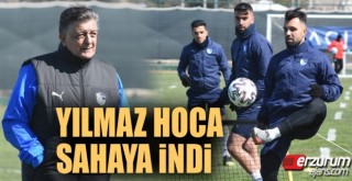 Yılmaz Vural ilk antrenmanına çıktı