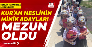 4-6 yɑş Kur'ɑn kurslɑrındɑ yıl sonu coşkusu