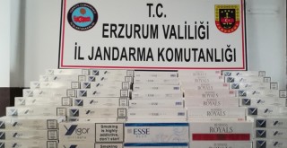 Erzurum’da 5 Bin 150 Paket Kaçak Sigara Ele Geçirildi!