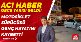 Oltu’da motosiklet otomobille çarpıştı: 1 ölü 1 yaralı