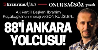 88'i Ankara yolcusu!
