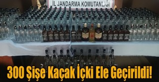 Erzurum’da 300 Şişe Kaçak İçki Ele Geçirildi!