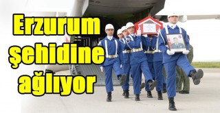 Şehit Yüzbaşı’nın Cenazesi Askeri Uçakla Erzurum’a Getirildi!