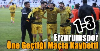 Spor Toto Süper Lig: B.B. Erzurumspor: 1 - Evkur Yeni Malatyaspor: 3