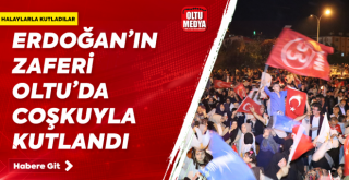 Seçim sevincini saatlerce halay çekerek kutladılar