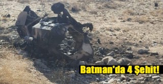 Batman’da Askeri Araca EYP'li Saldırı: 4 Şehit, 5 Yaralı!