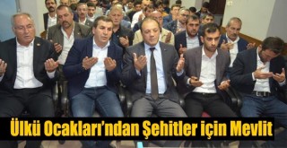 Ülkü Ocakları’ndan Şehitler için Mevlit!